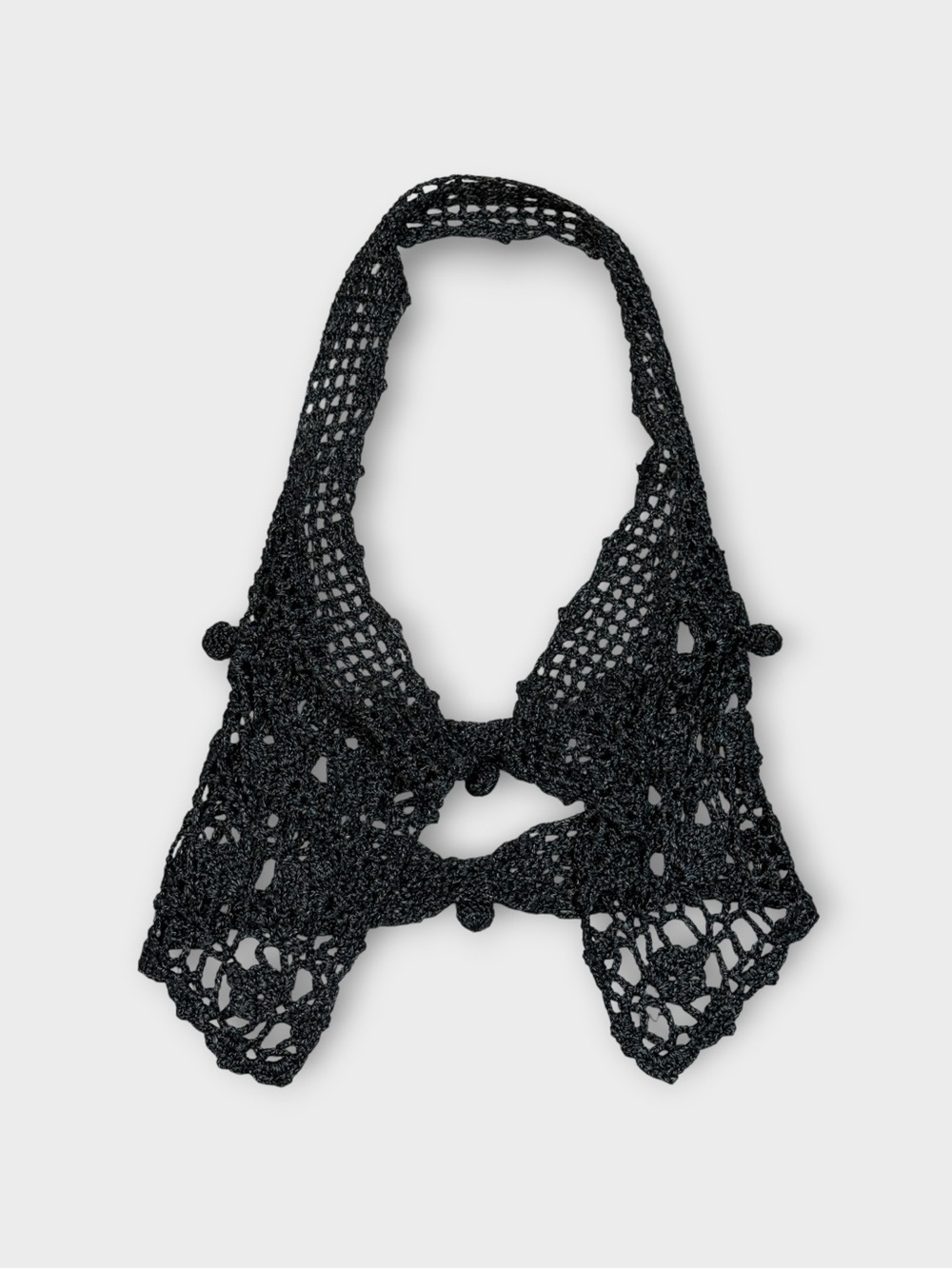 IMS Crochet Knit Vest - Picture 1 of 7